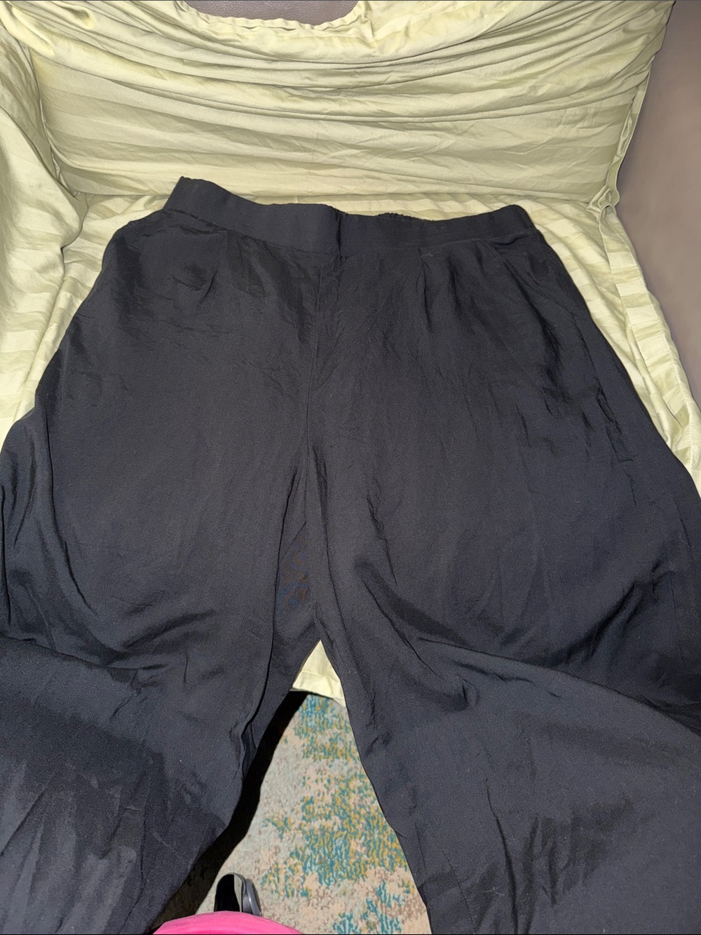torrid Black Wide-Leg Pull-On Pants